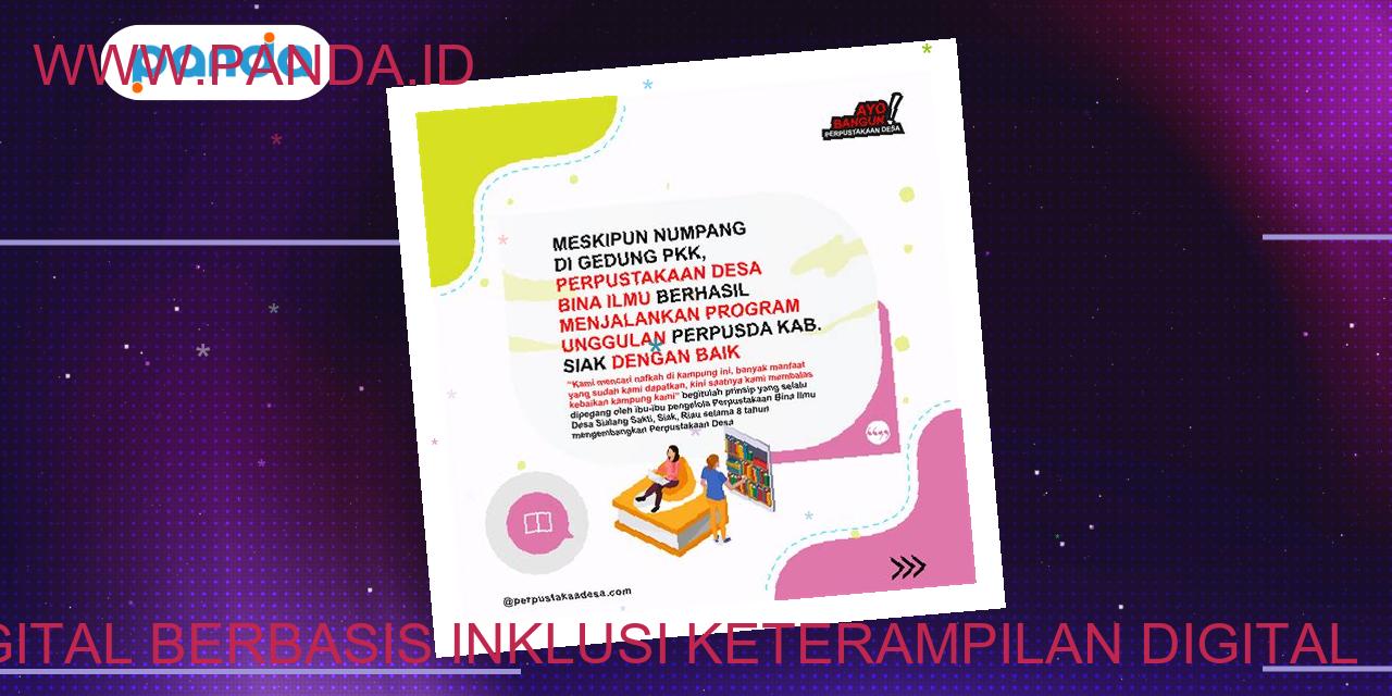 Desa digital berbasis inklusi keterampilan digital