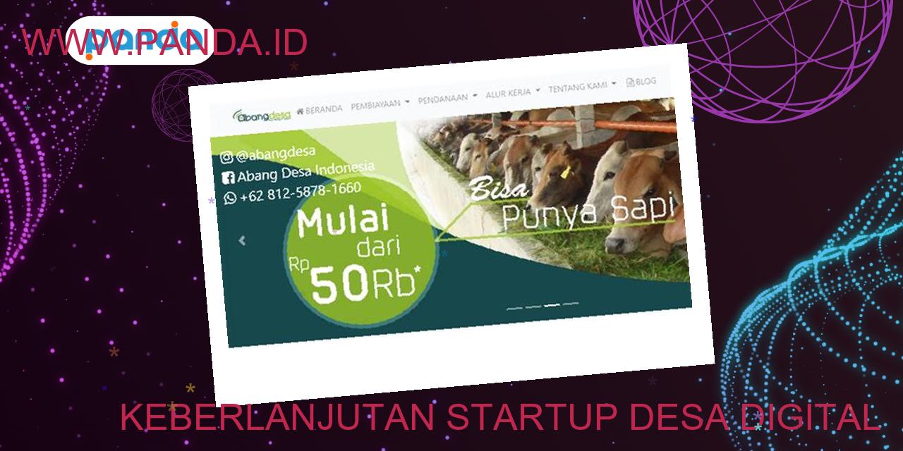 Keberlanjutan startup desa digital