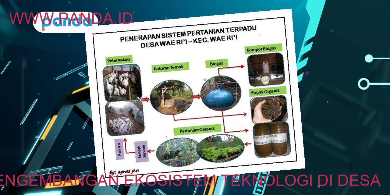 Pengembangan ekosistem teknologi di desa